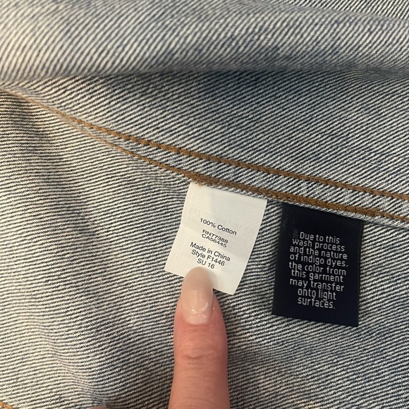 Madewell Short sleeve Denim Jacket Size S - Picture 4 of 6